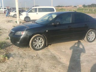 2008 Mazda 3 I (BK) Рестайлинг, чёрный, 750000 рублей, вид 5