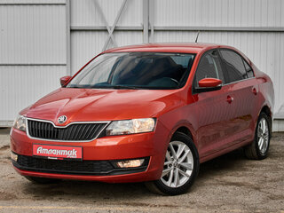 2018 Skoda Rapid I Рестайлинг, оранжевый, 1350000 рублей, вид 1