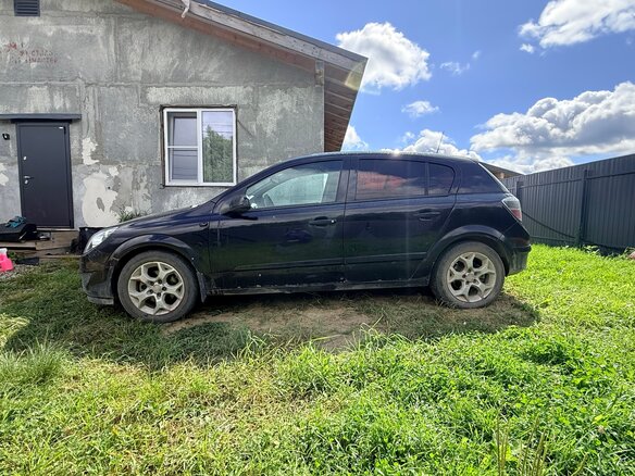 2007 Opel Astra H, чёрный, 285000 рублей - вид 5