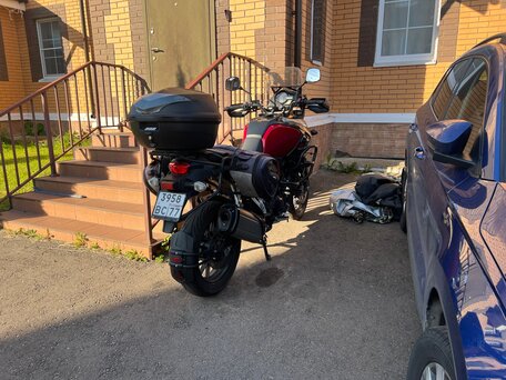 2015 Suzuki V-Strom 1000, красный, 650000 рублей, вид 3