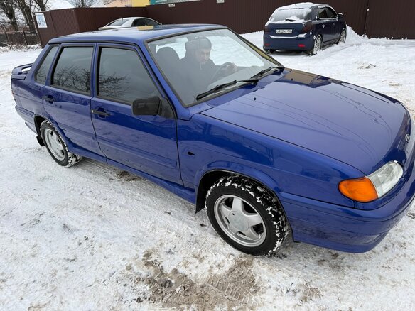 2010 Lada (ВАЗ) 2115, синий, 310000 рублей - вид 6