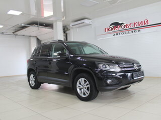 2014 Volkswagen Tiguan I Рестайлинг, чёрный, 1500000 рублей, вид 2