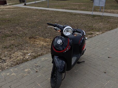 2020 Honda Giorno, чёрный, 140000 рублей, вид 2