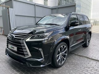2016 Lexus LX 570 III Рестайлинг 2, чёрный, 7999000 рублей, вид 1