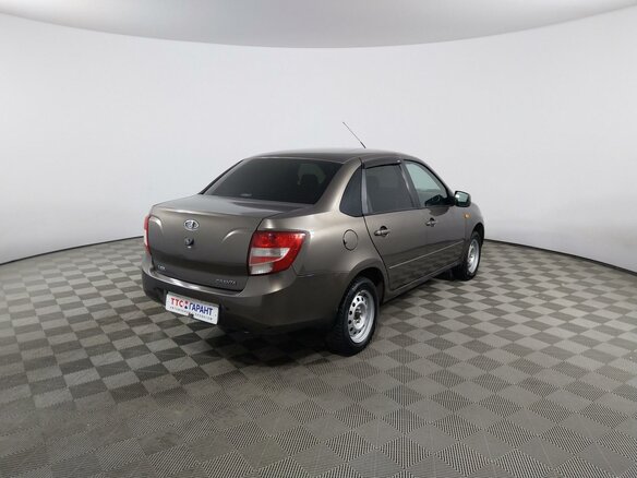 2013 Lada (ВАЗ) Granta I, коричневый - вид 4