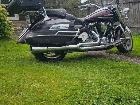 2008 Yamaha XV 1900, красный, 1100000 рублей, вид 5