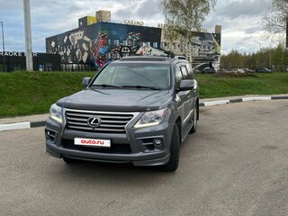 2012 Lexus LX 570 III, серый, 4000000 рублей, вид 3