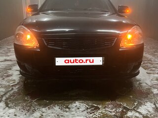2010 Lada (ВАЗ) Priora I, чёрный, 265000 рублей, вид 4
