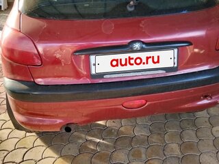 2001 Peugeot 206, красный, 200000 рублей, вид 1