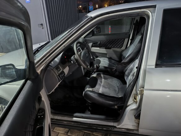 2008 Lada (ВАЗ) Priora I, серебристый, 335000 рублей - вид 6