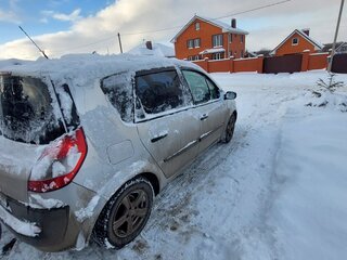 2006 Renault Scenic II, серебристый, 310000 рублей, вид 4