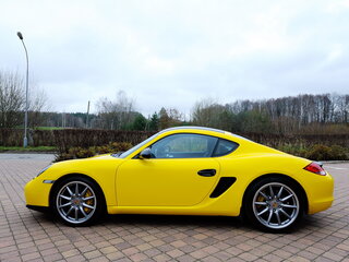 2009 Porsche Cayman S I (987) Рестайлинг, жёлтый, 4600000 рублей, вид 2