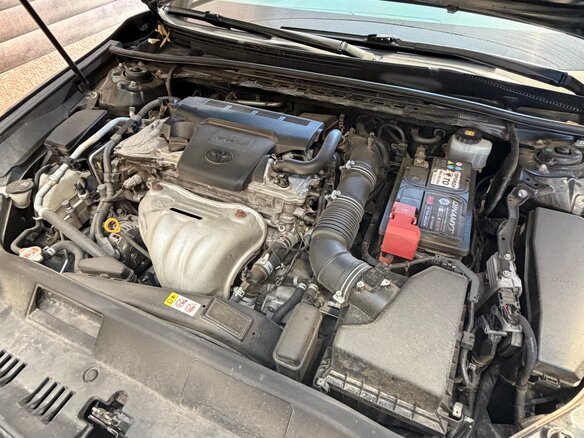 2019 Toyota Camry VIII (XV70), чёрный, 2550000 рублей - вид 9