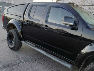 2007 Nissan Navara (Frontier) III (D40), чёрный, 1100000 рублей, вид 5