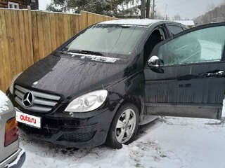 2010 Mercedes-Benz B-Класс 180 I (W245) Рестайлинг, чёрный, 765000 рублей, вид 1