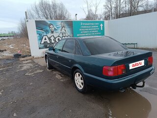 1995 Audi A6 I (C4), зелёный, 400000 рублей, вид 3