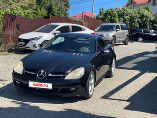 2004 Mercedes-Benz SLK-Класс 200 II (R171), чёрный, 1220000 рублей, вид 3