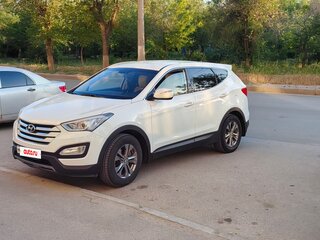 2013 Hyundai Santa Fe III, белый, 1780000 рублей, вид 4