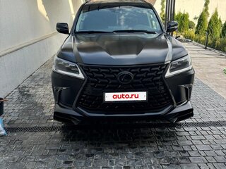 2016 Lexus LX 570 III Рестайлинг 2, чёрный, 7550000 рублей, вид 1