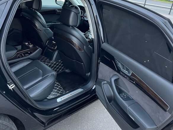 2015 Audi A8 Long III (D4) Рестайлинг, чёрный, 2500000 рублей - вид 29