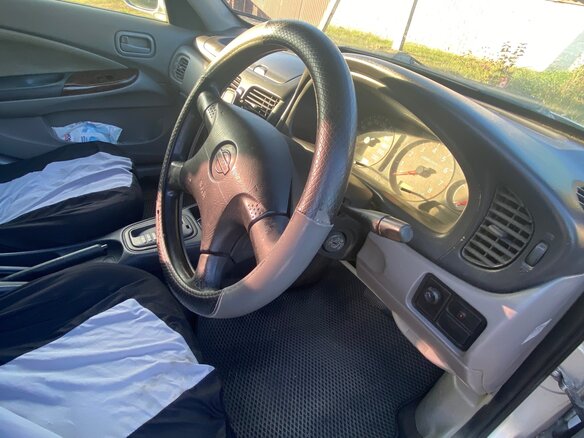2001 Nissan Sunny N16, серебристый, 350000 рублей - вид 3