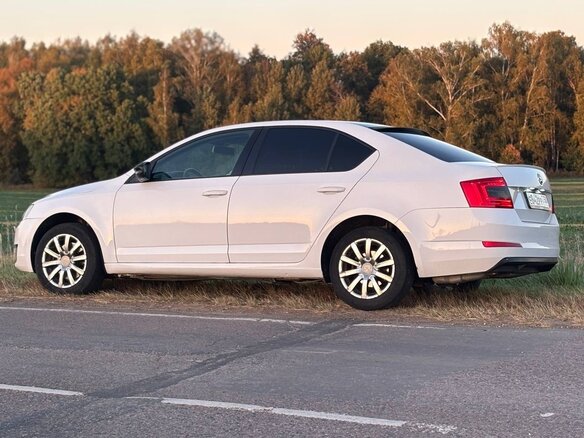 2015 Skoda Octavia III (A7), белый, 1250000 рублей - вид 2