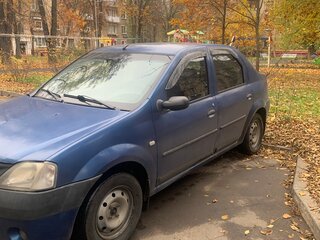 2006 Renault Logan I, синий, 370000 рублей, вид 4