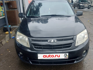 2013 Lada (ВАЗ) Granta I, чёрный, 290000 рублей, вид 2
