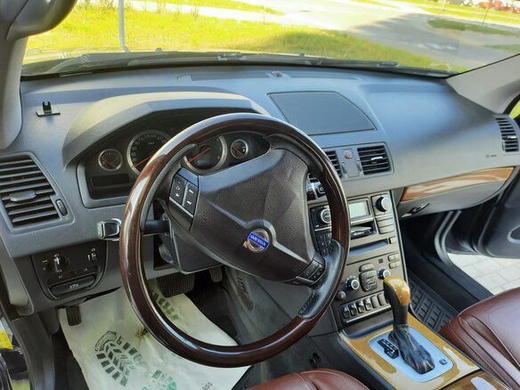 2007 Volvo XC90 5 Geartronic I Рестайлинг, чёрный, 1200000 рублей - вид 6