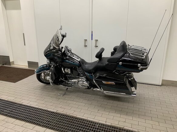 2015 Harley-Davidson Electra Glide, синий