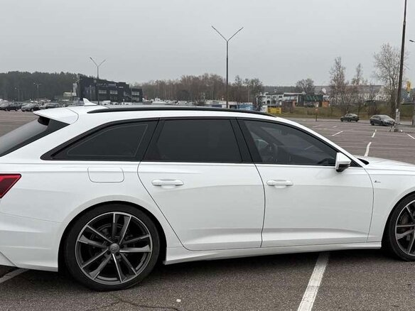 2019 Audi A6 40 TDI V (C8), белый, 3133000 рублей - вид 1