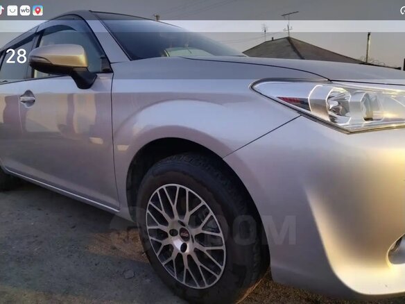 2017 Toyota Corolla Fielder XI (E160, E170) Рестайлинг 2, серый, 1380000 рублей - вид 9