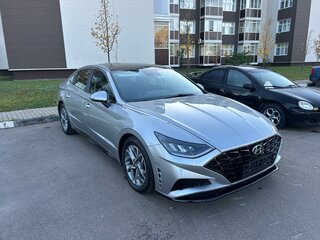 2020 Hyundai Sonata VIII (DN8), серый, 1600000 рублей, вид 3