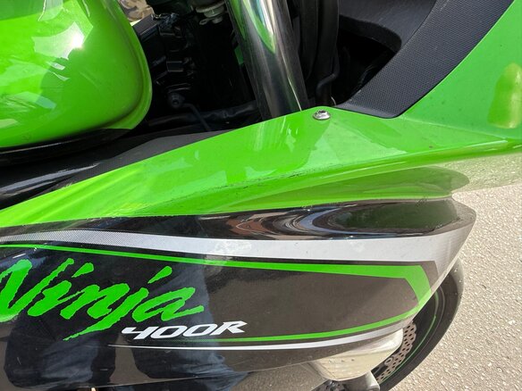 2013 Kawasaki ER-4F (Ninja 400R), зелёный, 450000 рублей - вид 26