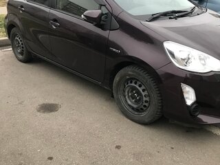 2015 Toyota Aqua I Рестайлинг, фиолетовый, 910000 рублей, вид 3