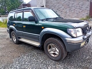 2000 Toyota Land Cruiser Prado 90 Series Рестайлинг, зелёный, 990000 рублей, вид 3