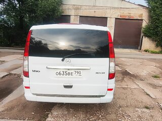 2013 Mercedes-Benz Vito 113 CDI L3 II (W639) Рестайлинг, белый, 1300000 рублей, вид 3
