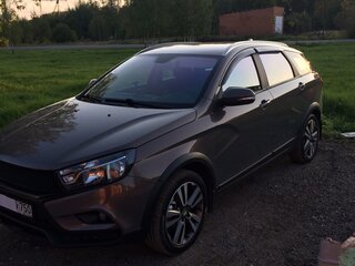 2018 Lada (ВАЗ) Vesta SW Cross I, голубой, 1300000 рублей, вид 1