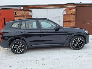 2024 BMW X3 30i xDrive III (G01) Рестайлинг, чёрный, 7500000 рублей, вид 4