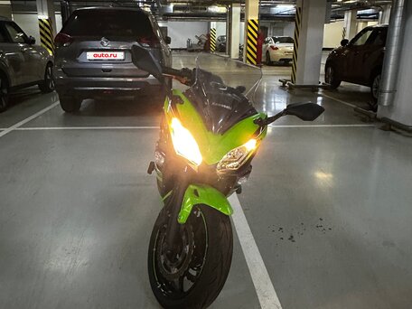 2017 Kawasaki ER-6F (Ninja 650R), чёрный, 700000 рублей, вид 5