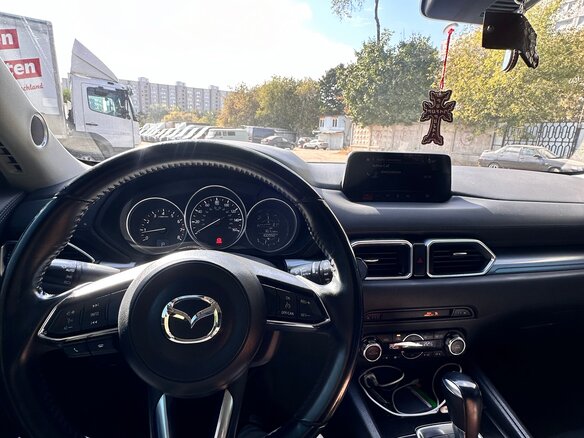 2017 Mazda CX-5 II, синий, 2000000 рублей - вид 7