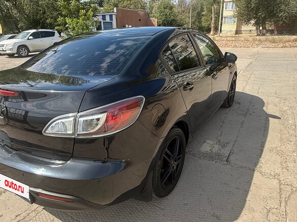 2009 Mazda 3 II (BL), чёрный, 655000 рублей - вид 2