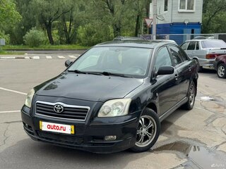 2005 Toyota Avensis II, чёрный, 650000 рублей, вид 1