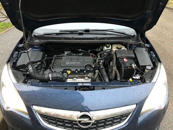 2012 Opel Astra J, синий - вид 22