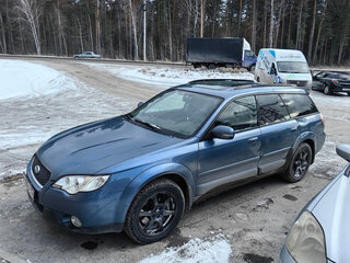 2007 Subaru Outback III Рестайлинг, синий, 1390000 рублей, вид 2