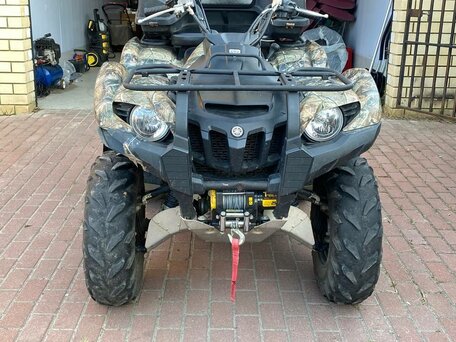 2012 Yamaha Grizzly 550, зелёный, 950000 рублей, вид 3