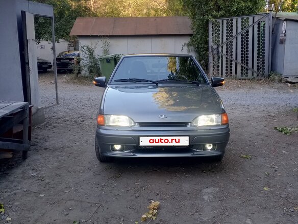 2007 Lada (ВАЗ) 2114, серый, 300000 рублей - вид 3