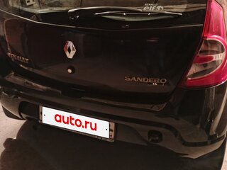 2013 Renault Sandero I, чёрный, 495000 рублей, вид 4