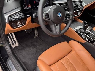 2022 BMW 5 серии 520d VII (G30/G31/G38) Рестайлинг, чёрный, 3700000 рублей, вид 5