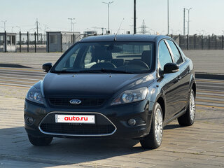 2008 Ford Focus II Рестайлинг, чёрный, 590000 рублей, вид 3